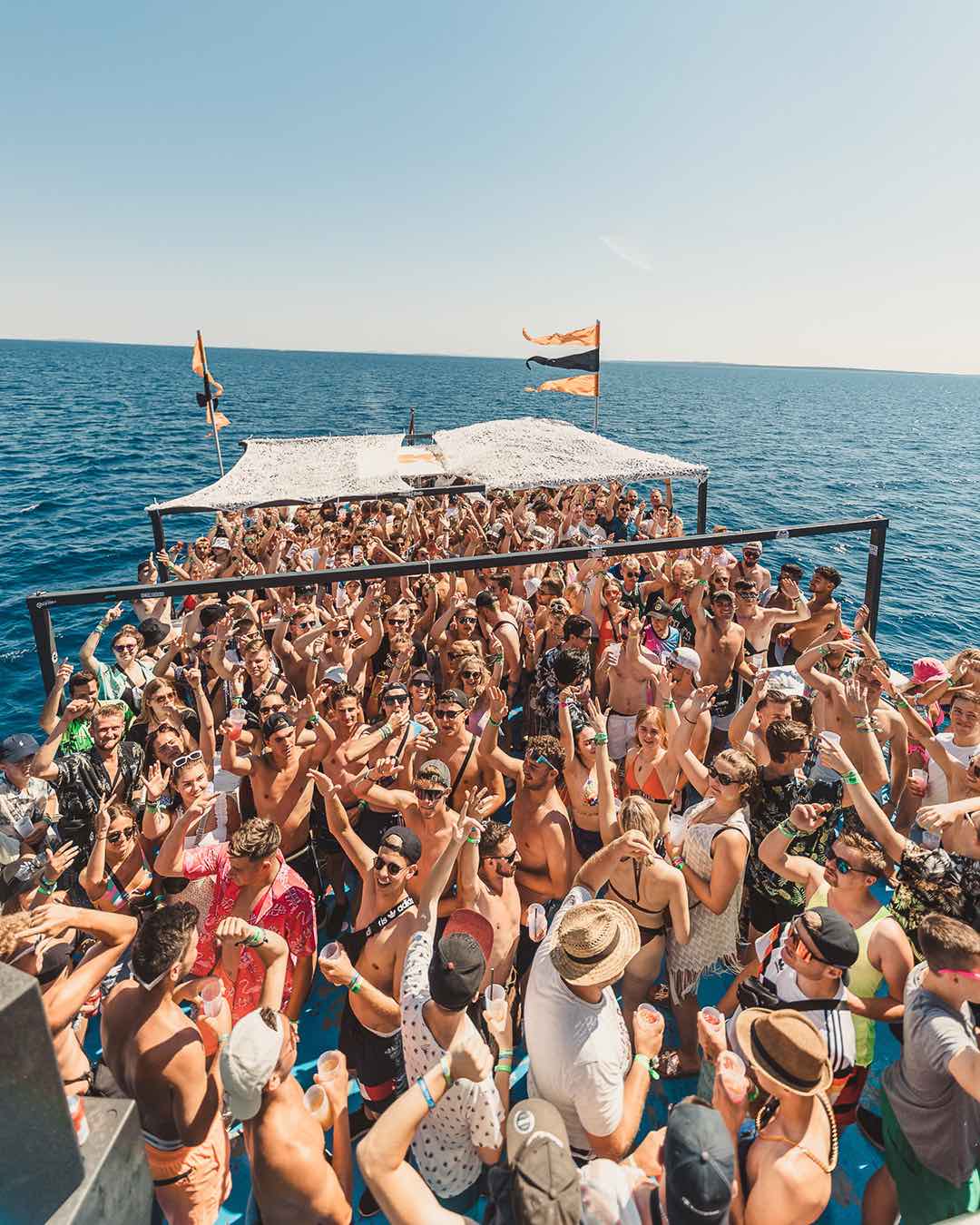 Party auf einem Boot