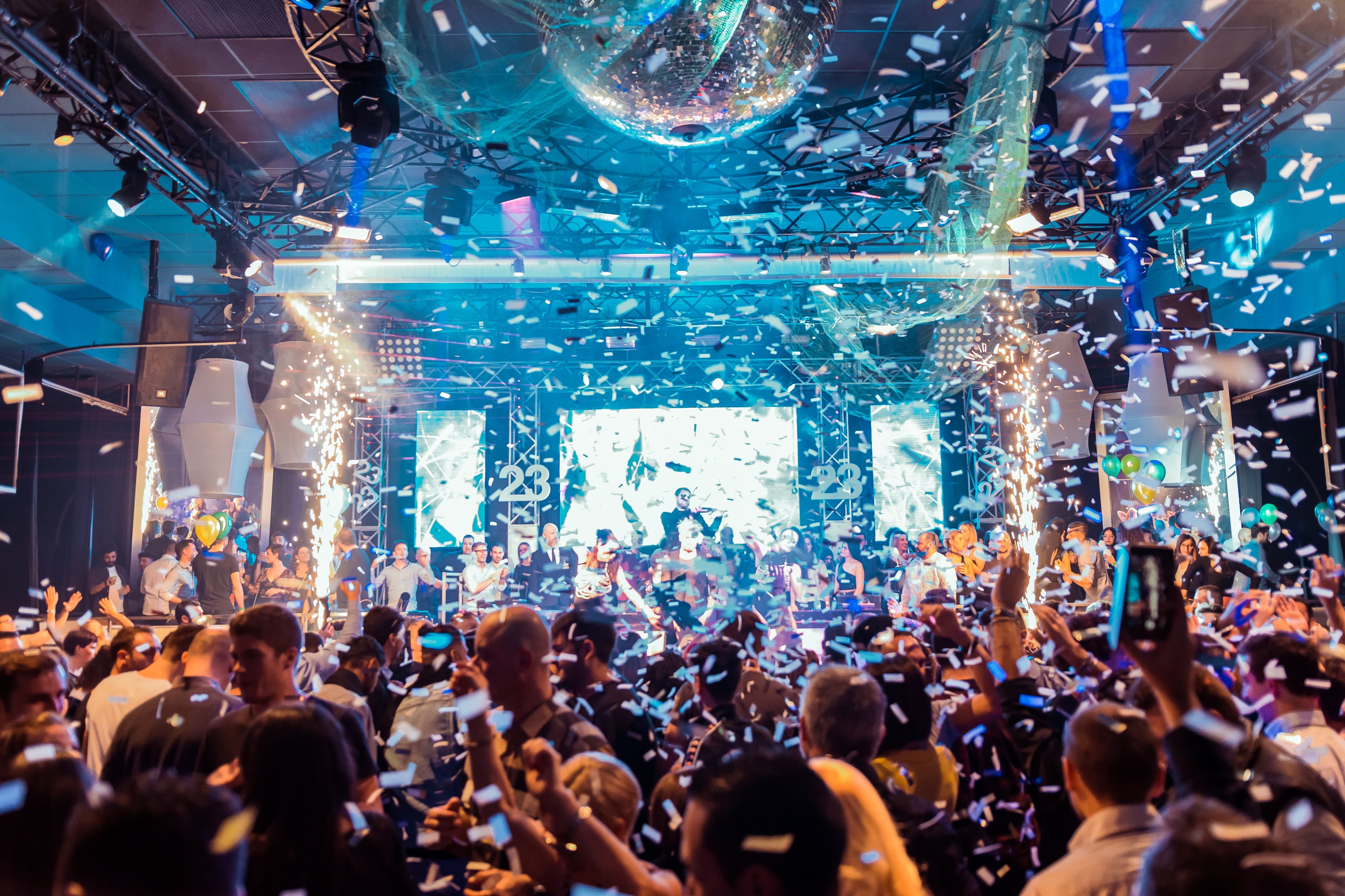 Party im Club